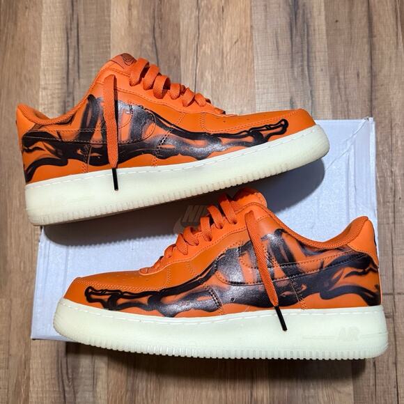 Nike Air Force 1 Low Orange Skeleton main image 9